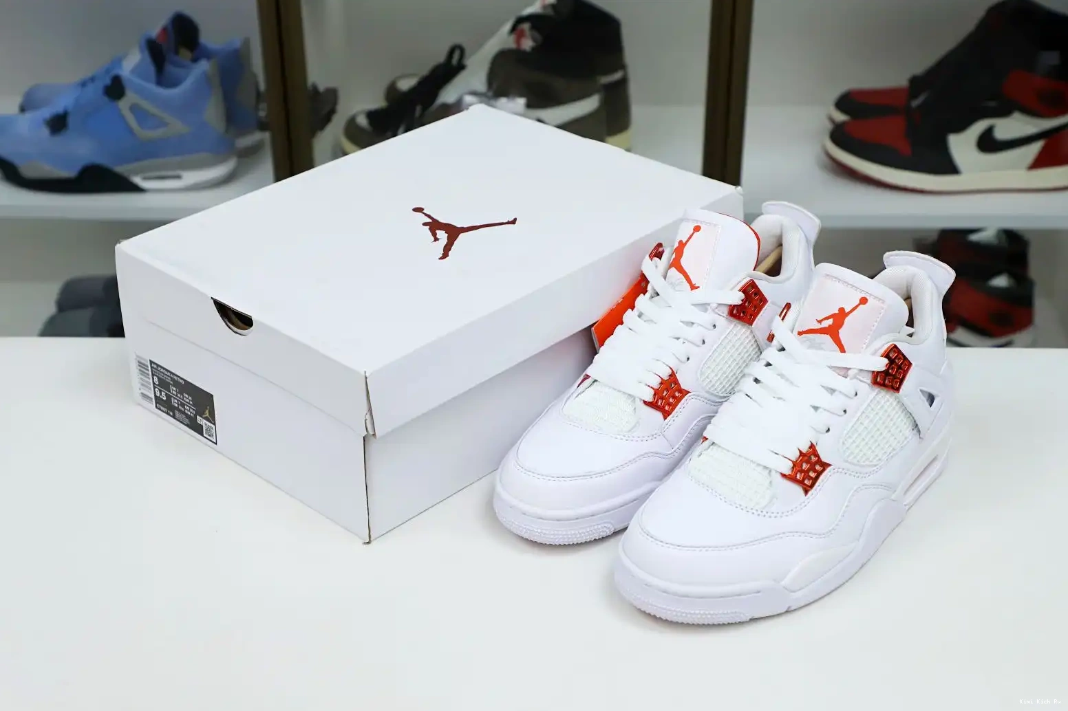 Air Kimikick metallic retro“orange Jordan 4 Jordan 0701